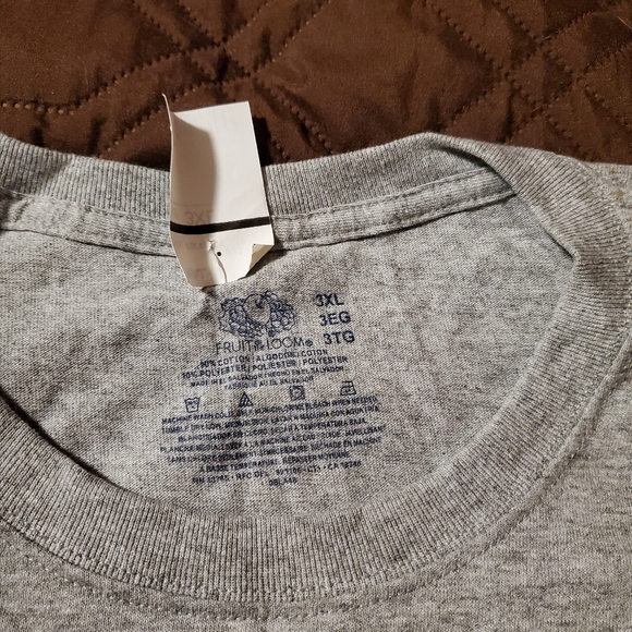 ==^Pocket Tshirt 3XL Fruit of the Loom in gray - Picture 4 of 7